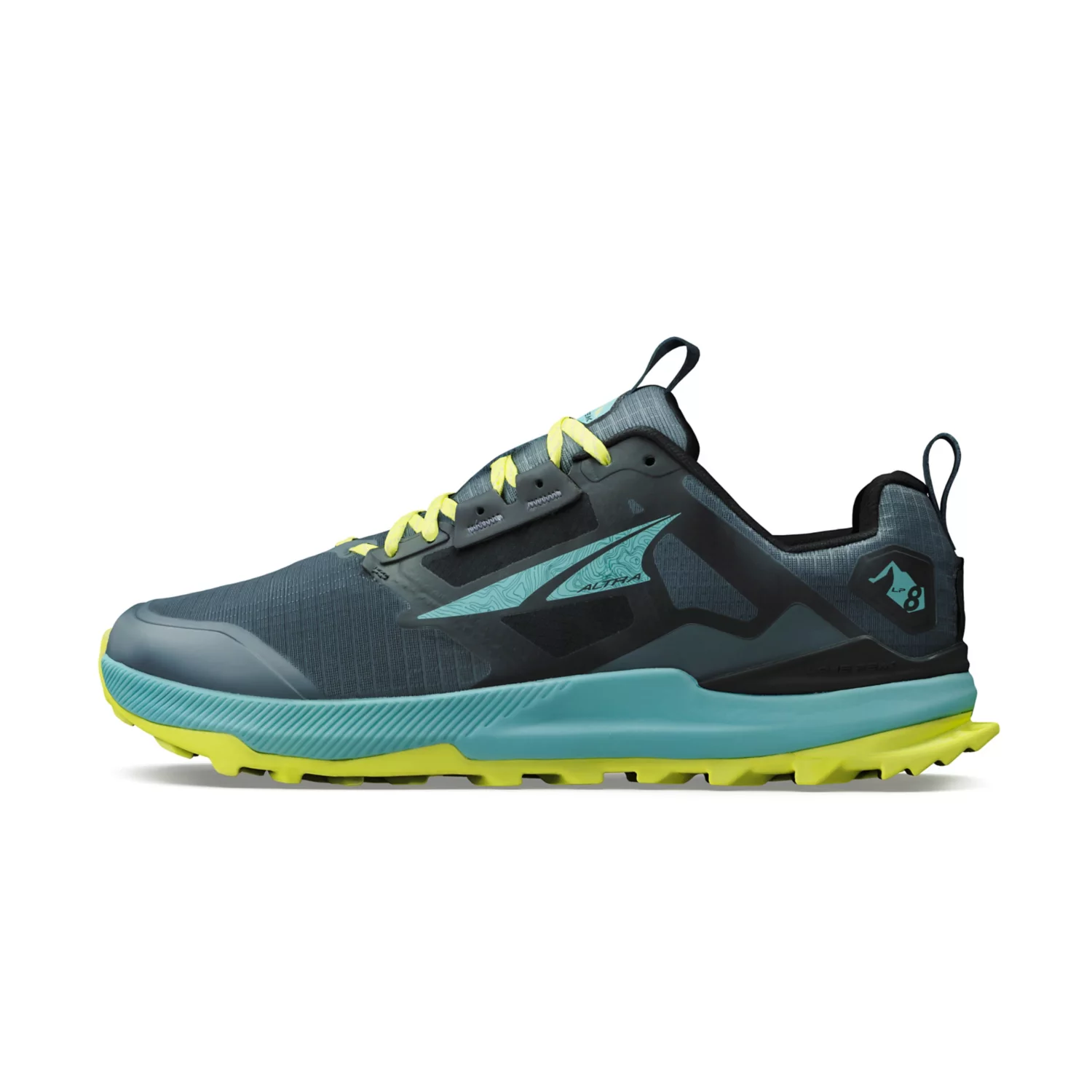 Altra Men's Lone Peak 8 BLK/GRN